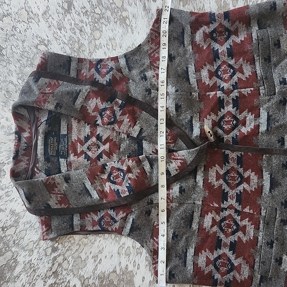 Pendleton Virgin Wool Aztec Western Ranchcore Swe… - image 3